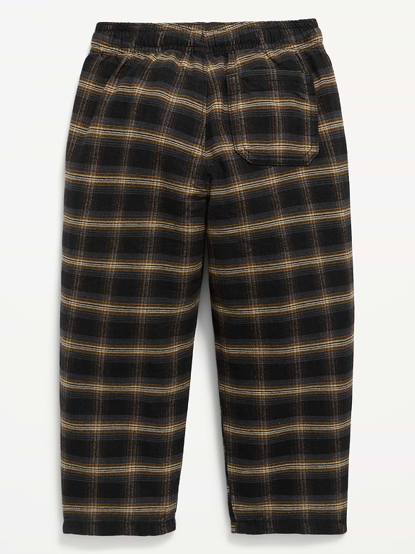 Pull-On Barrel-Leg Pants for Toddler Boys
