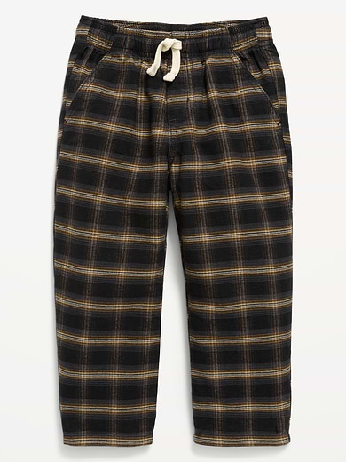 Image number 3 showing, Pull-On Barrel-Leg Pants for Toddler Boys