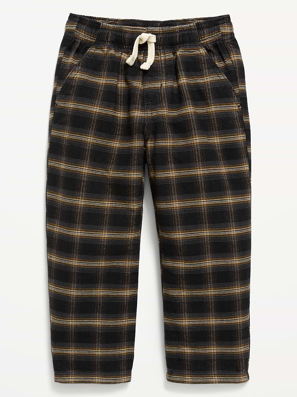 Pull-On Barrel-Leg Pants for Toddler Boys