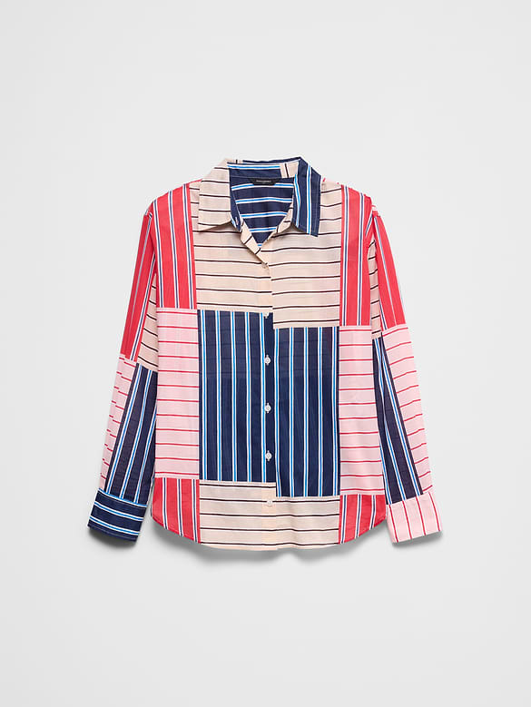 Striped Voile Shirt