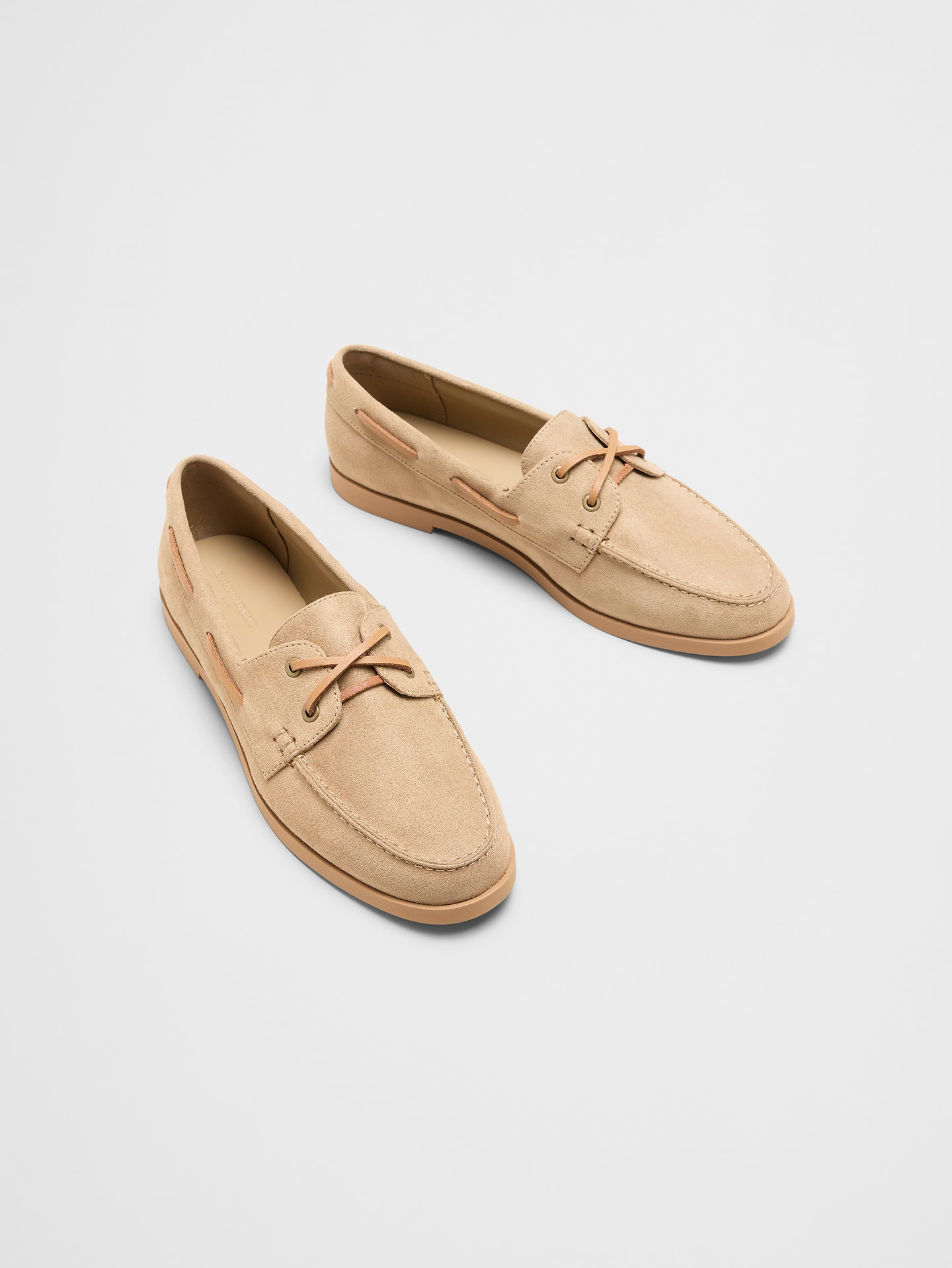 Image number 2 showing, Vegan Suede Boat Shoe