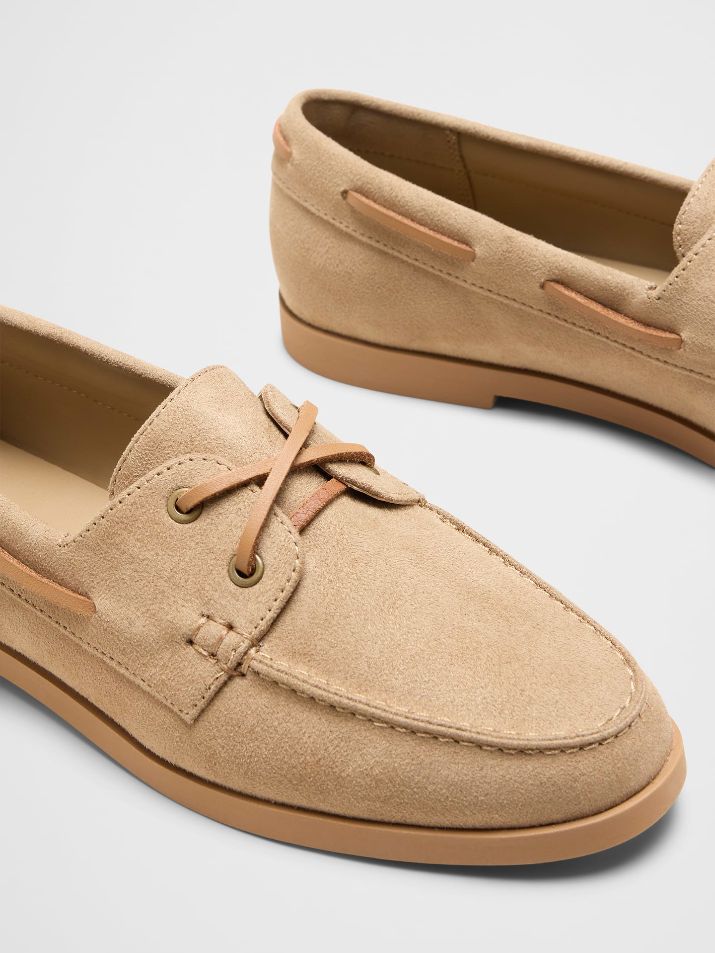 Image number 5 showing, Vegan Suede Boat Shoe