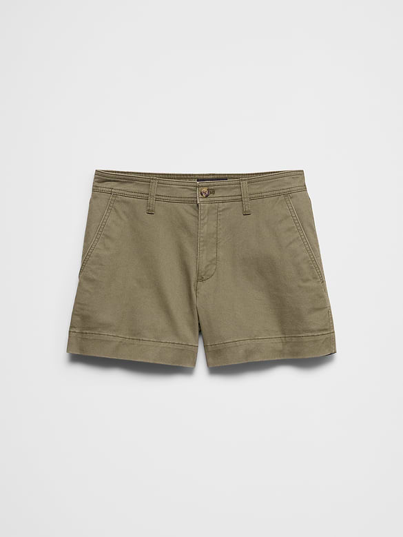 Mid-Rise Chino Short