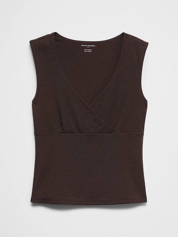Soft Stretch Wrap Top