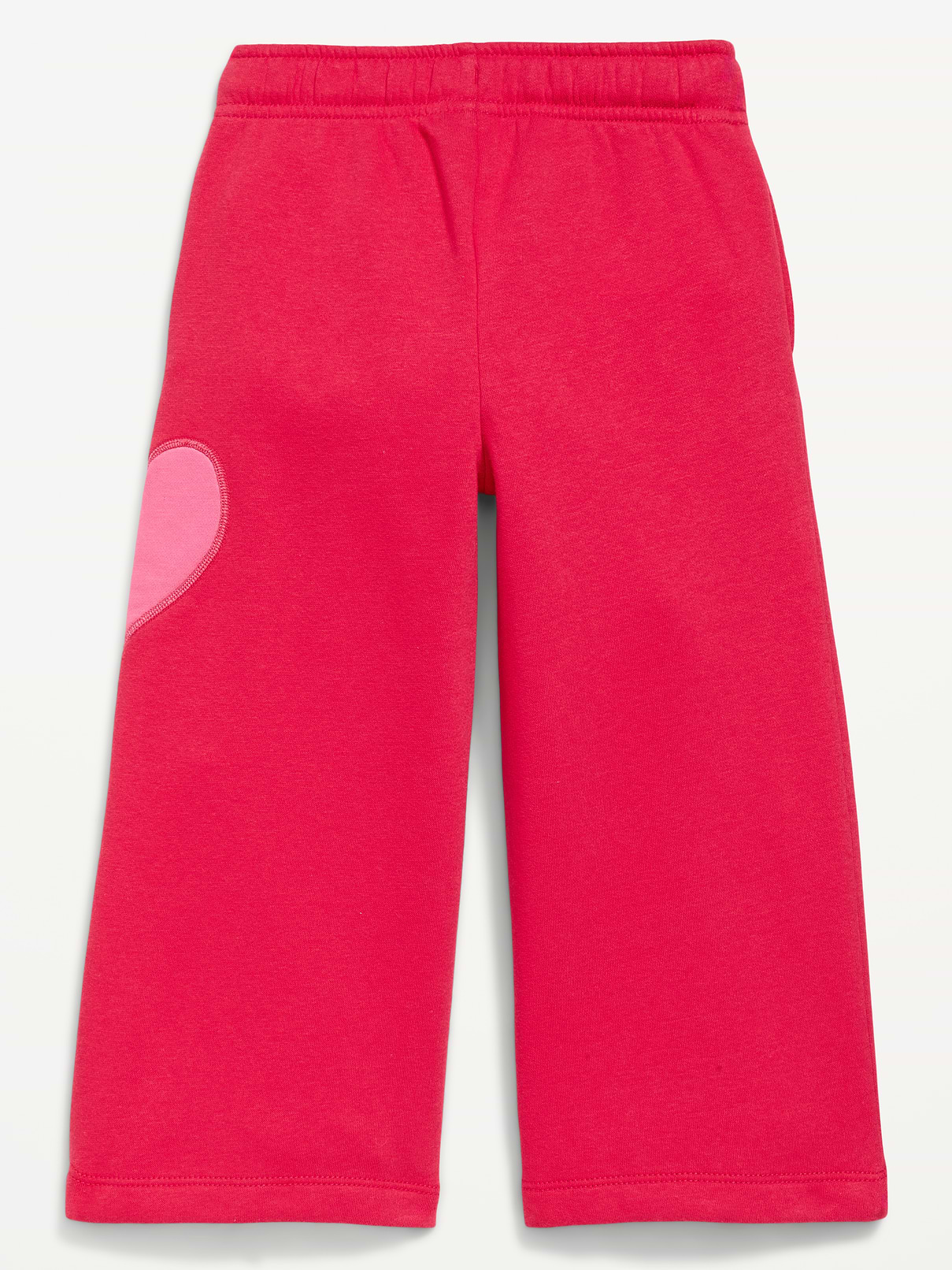 L'image numéro 4 présente Pantalon jambe large en coton ouaté à imprimé pour toute-petite