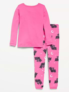L'image numéro 2 présente Pyjama ajusté à motif pour tout-petit et bébé