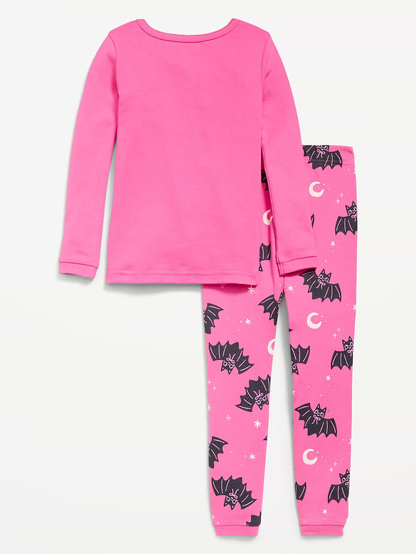 Printed Snug-Fit Pajama Set for Toddler & Baby