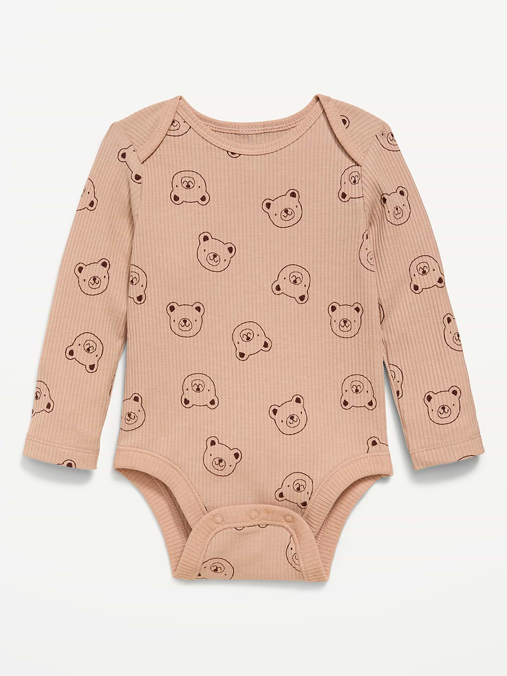 Image 1 of 2, envelope neckline, long sleeves, snaps along inseam, all-over print, Product #911080