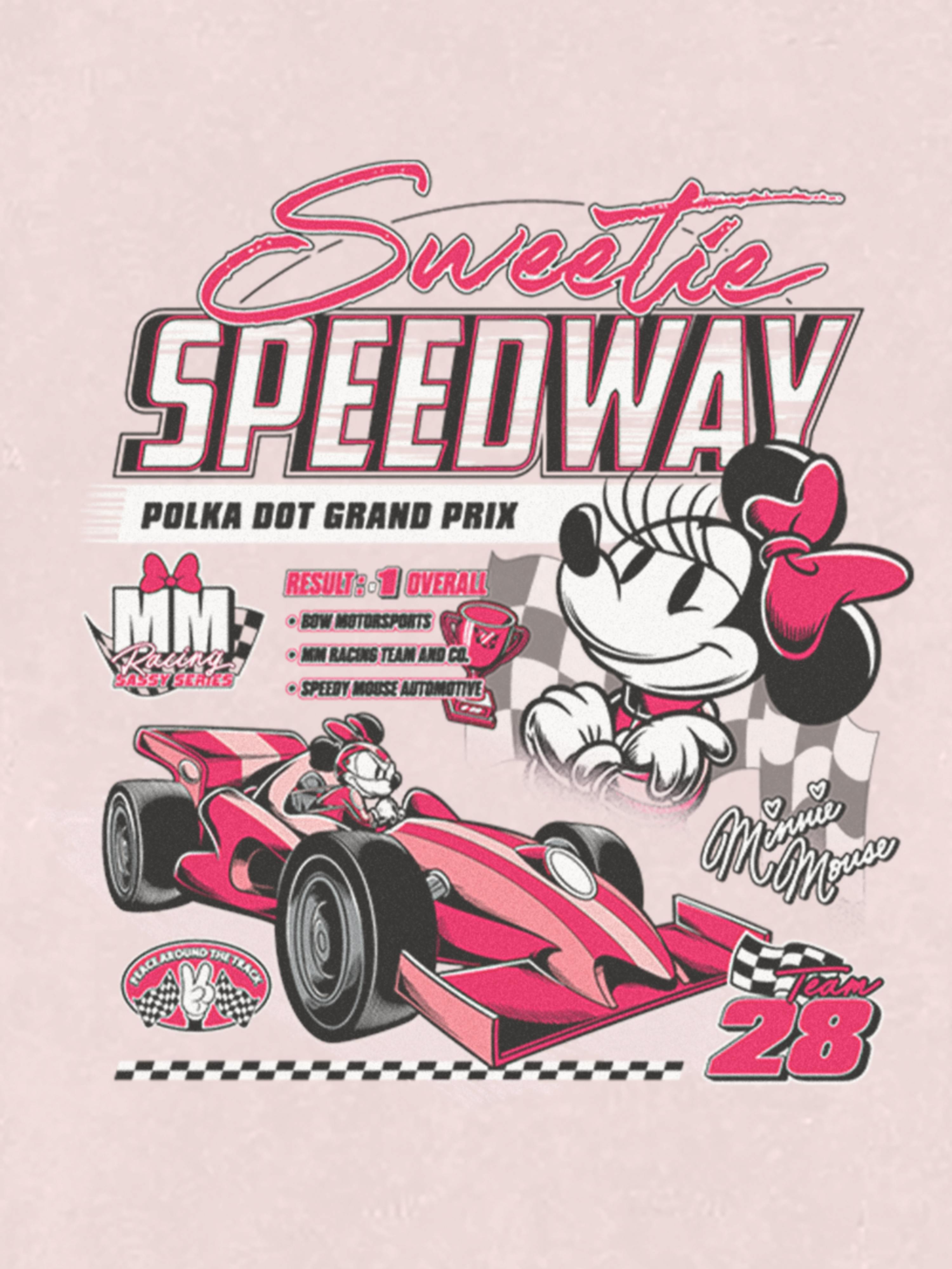 Image number 2 showing, Minnie Mouse Sweetie Speedway Graphic T-shirt for Toddlers