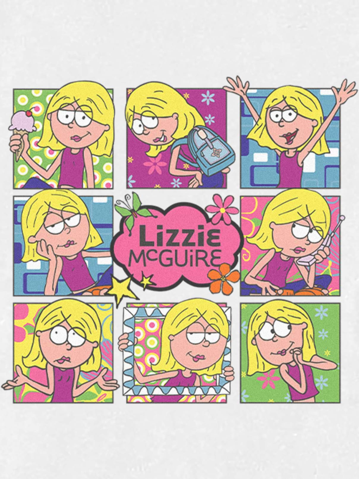 Image number 2 showing, Lizzy McGuire Multi Lizzie Graphic T-shirt for Toddlers