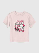 Image number 1 showing, Minnie Mouse Sweetie Speedway Graphic T-shirt for Toddlers