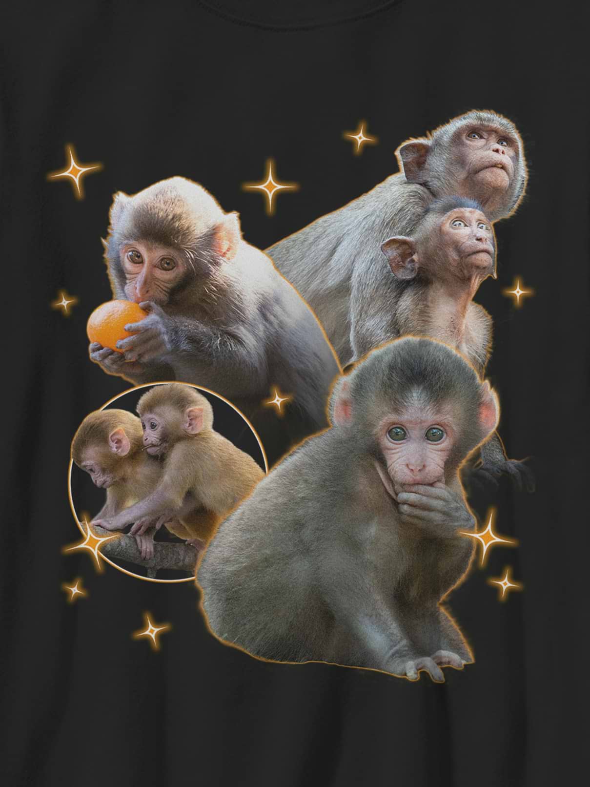 Image number 2 showing, Punch The Monkey y2k Graphic T-Shirt For Kids