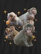 Image number 2 showing, Punch The Monkey y2k Graphic T-Shirt For Kids