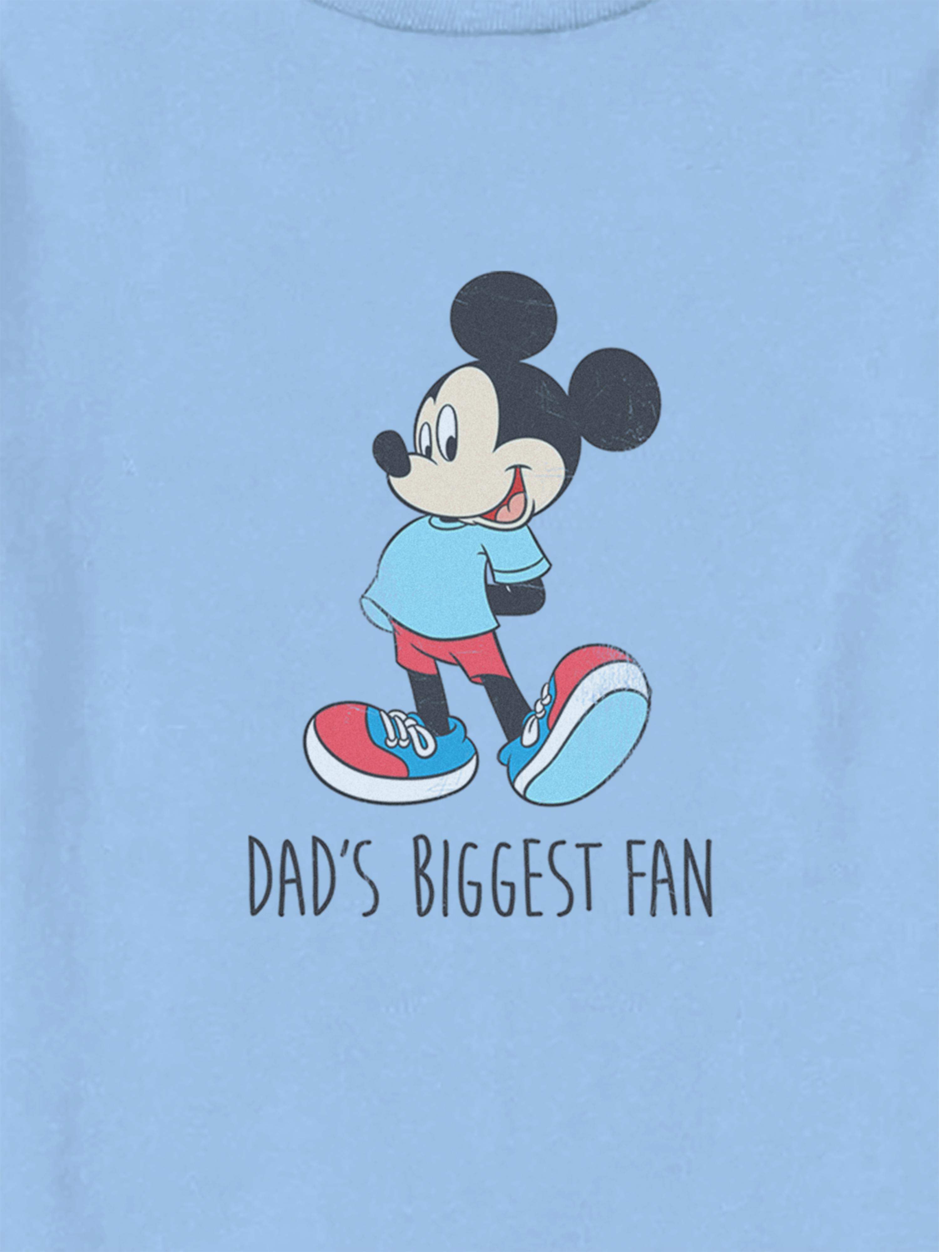 Image number 2 showing, Mickey Classic Dads Fan Mickey Graphic T-shirt for Toddlers