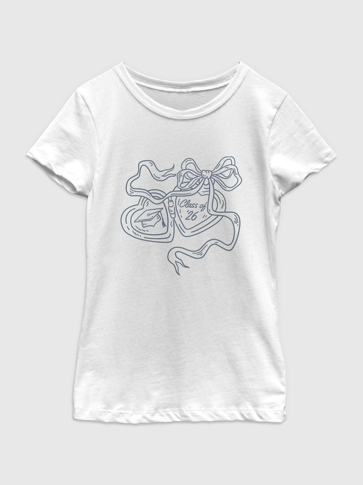 Image number 1 showing, Grad Locket Graphic T-Shirt