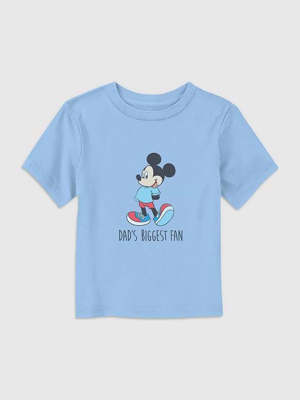 Mickey Classic Dads Fan Mickey Graphic T-shirt for Toddlers