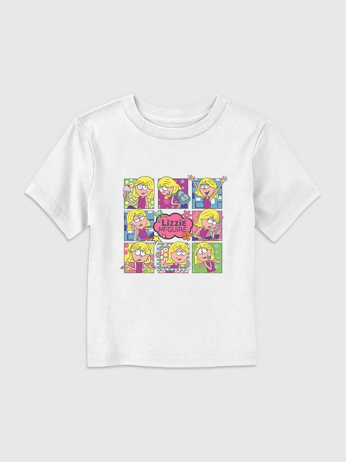 Image number 1 showing, Lizzy McGuire Multi Lizzie Graphic T-shirt for Toddlers
