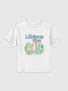 Image 1 of 4, Soft cotton T-shirt., Crewneck., Short sleeves., Officially licensed Land Before Time graphic at front., Fifth Sun is an internationally recognized manufacturer of exclusive licensed graphic apparel and innovative fashions for premium brands like Star Wars, Disney, Marvel, and Nintendo.
