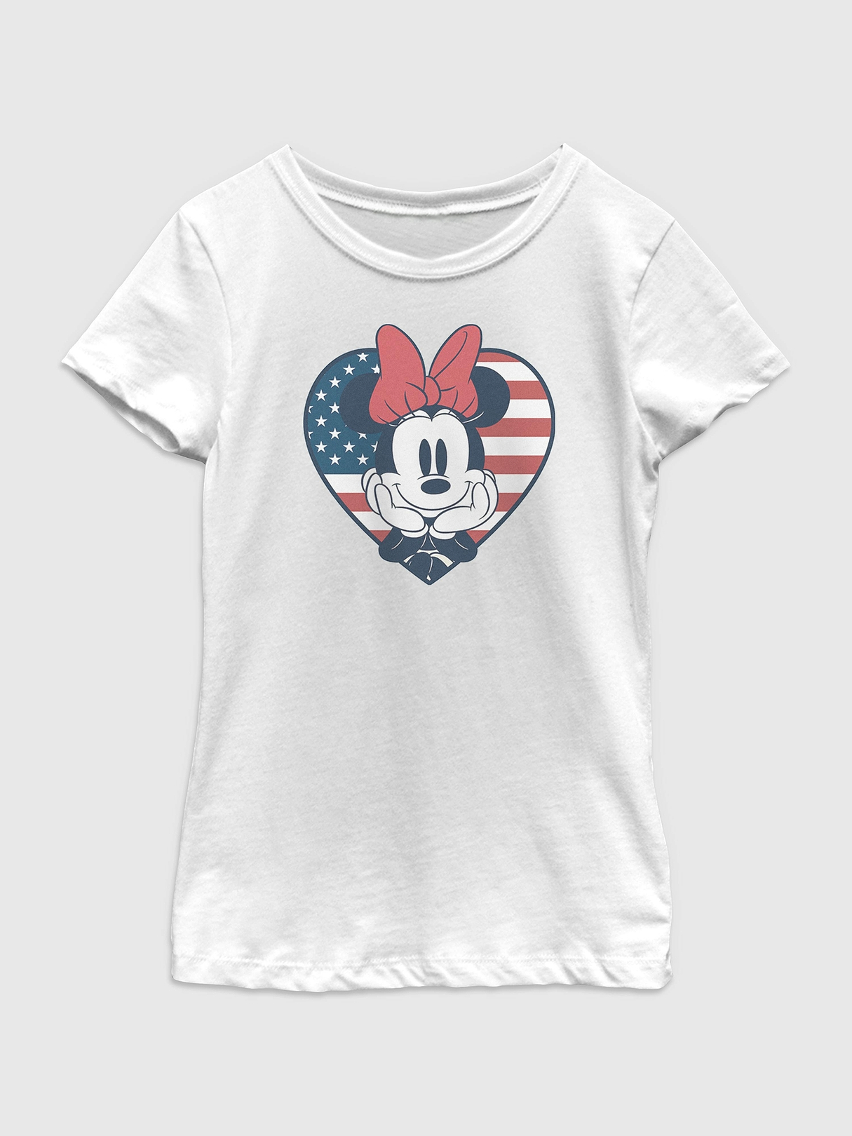Minnie Mouse Flag Graphic T-Shirt | Old Navy