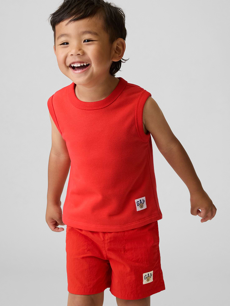 Image number 1 showing, Baby & Toddler VintageSoft Terry Tank Top