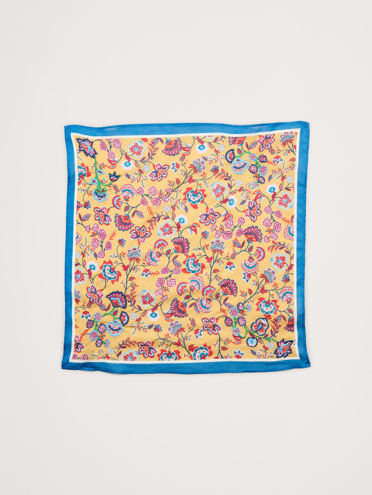 Embroidered Cotton Scarf by Vismaya