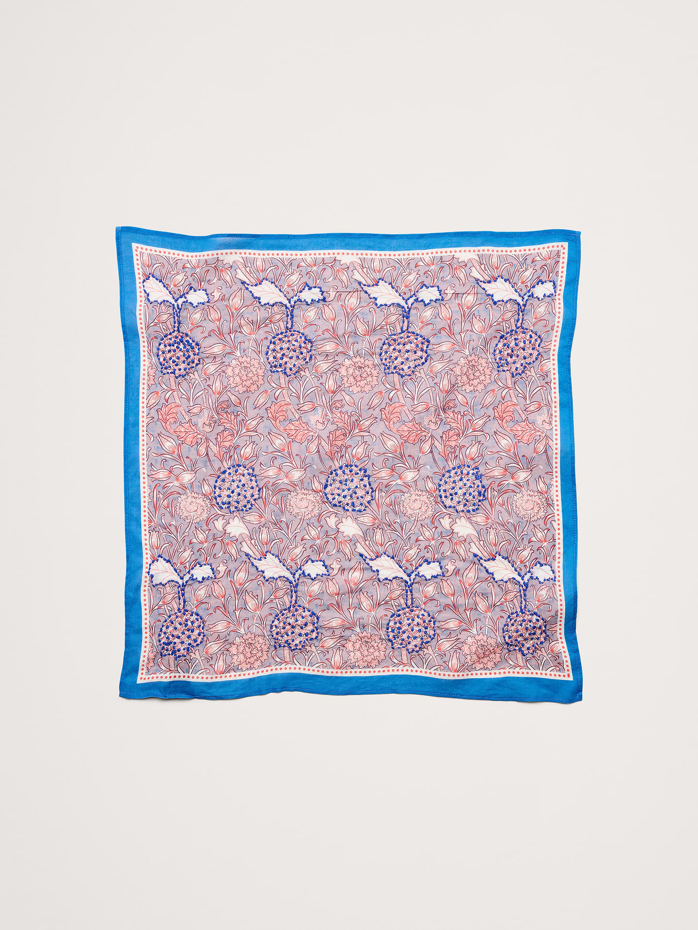 Image number 1 showing, Embroidered Cotton Scarf by Vismaya