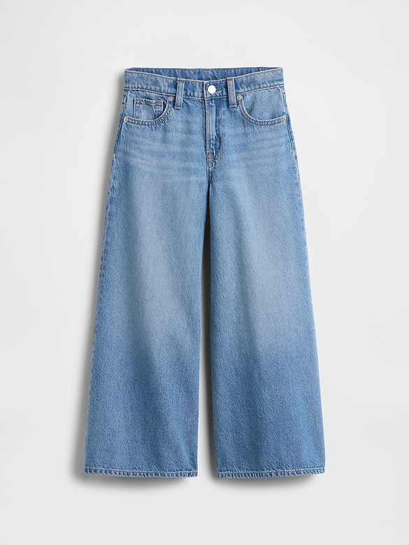 Kids Low Rise Baggy Jeans