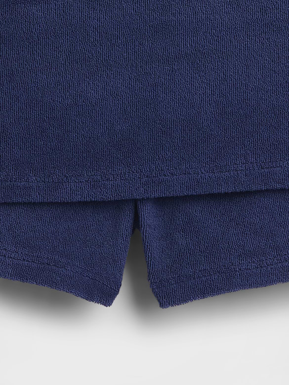 Kids Towel Terry Skort Outfit Set