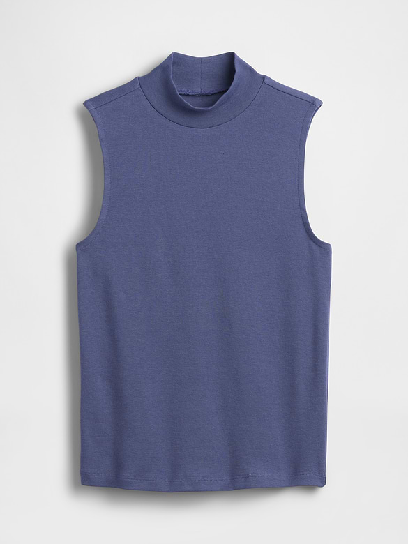 Modern Mockneck Tank Top