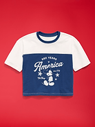 Image number 4 showing, Old Navy x Disney Mickey Mouse Football-Style T-Shirt for Girls