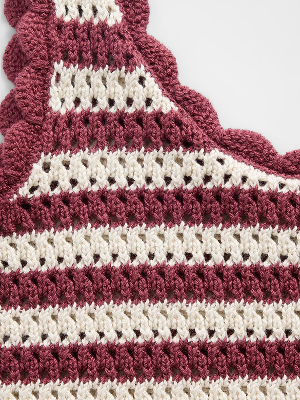 Crochet Scoopneck Tank Top