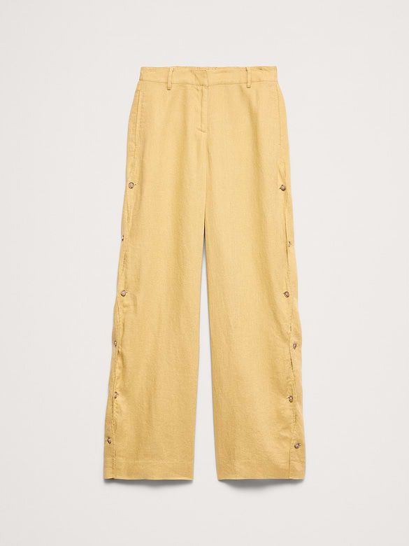 The Everyday Wide-Leg Pant in Linen