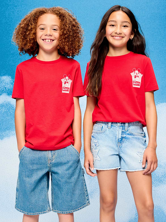 Old Navy x Disney Mickey Mouse Gender-Neutral Graphic T-Shirt for Kids