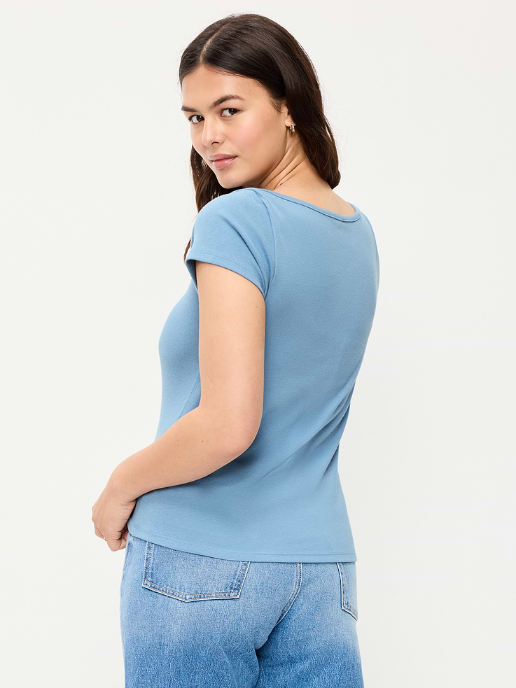 Image number 6 showing, Snug Boatneck T-Shirt