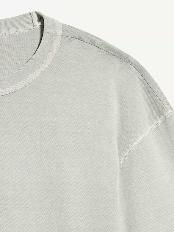 Garment-Dyed Heavyweight Cropped T-Shirt