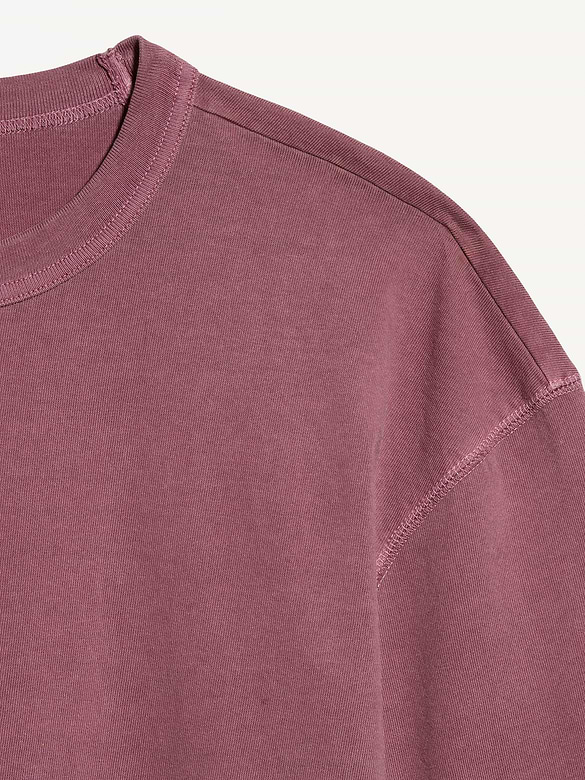 Garment-Dyed Heavyweight Cropped T-Shirt