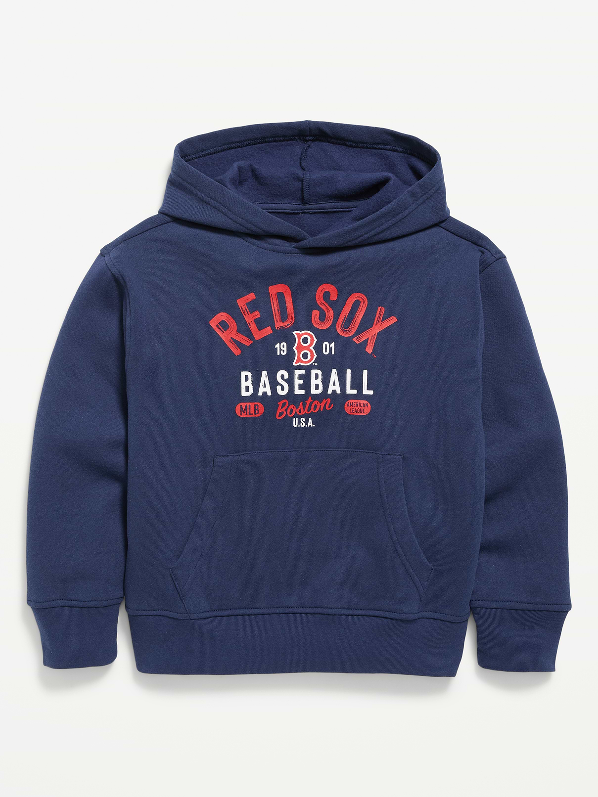 Image number 1 showing, Boston Red Sox Gender-Neutral Pullover Hoodie for Kids