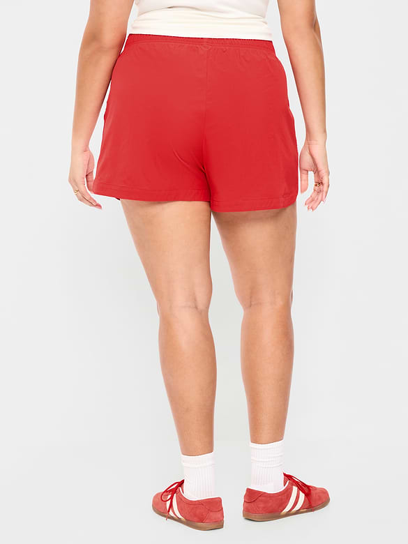 High-Waisted TrekTech Run Shorts