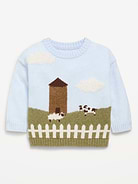 Image number 1 showing, SoSoft Graphic Sweater for Baby