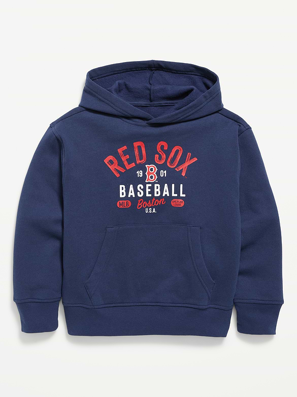 Boston Red Sox Gender-Neutral Pullover Hoodie for Kids