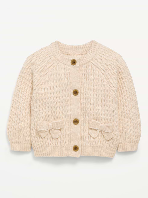 SoSoft SoSoft Bow-Front Cardigan Sweater for Baby on clearance at Old Navy — 40% off