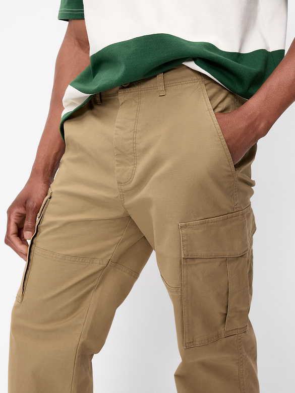 90's Loose Lived-In Cargo Pants
