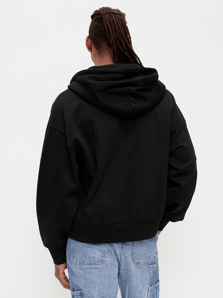 Image number 2 showing, Oversized Heavyweight Full-Zip Rotation Hoodie