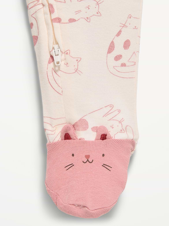 2-Way-Zip Sleep & Play Footed One-Piece for Baby