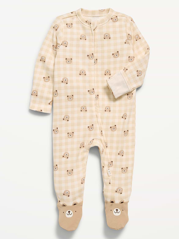 2-Way-Zip Sleep & Play Footed One-Piece for Baby