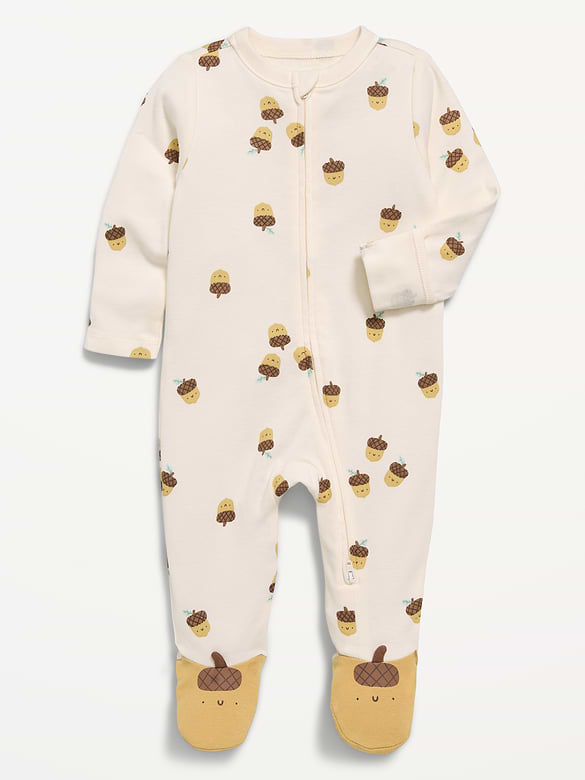 2-Way-Zip Sleep & Play Footed One-Piece for Baby