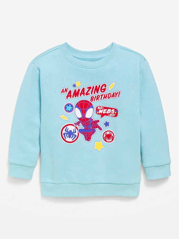 Marvel™ Spider-Man Oversized Graphic Sweatshirt for Toddler Boys