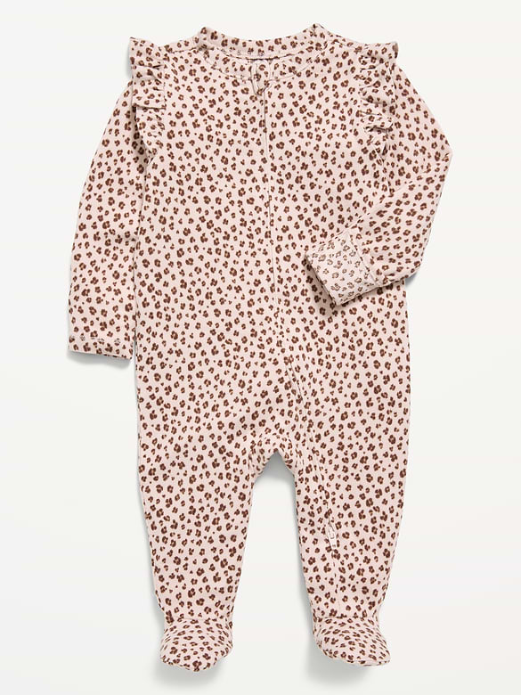 SoftMode 2-Way-Zip Sleep & Play Footed One-Piece for Baby