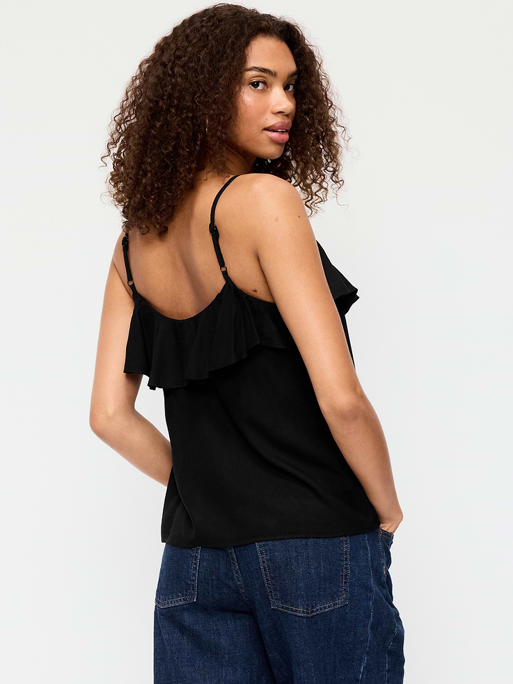 Image number 2 showing, Ruffle-Front Tank Top