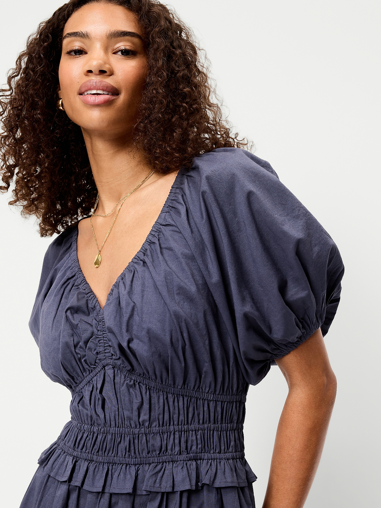 Fit & Flare Prairie Midi Dress | Old Navy
